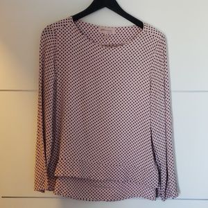 Long sleeve blouse